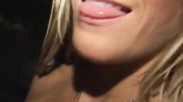 Coed Courtney gets Frat Boy Banged on the Hood of a Car