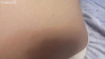 Hot sex with a busty young girl-Fucked in the ass POV